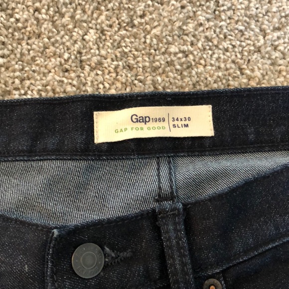 *SOLD* NWOT Men’s Gap Slim Fit Jeans - Picture 3 of 4